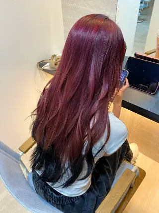 ロング カラー ディアーズ さくらのヘアスタイル