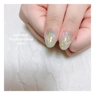 ミディアム ネイル 🐾enen style 🐾のネイルデザイン