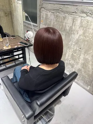 カラー 河野 朱里のヘアスタイル