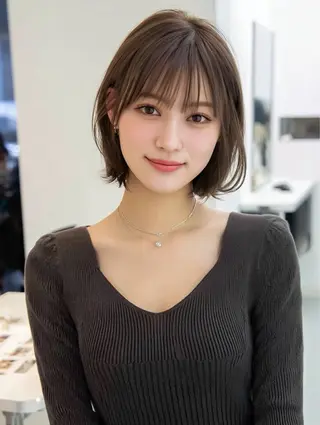 ショート 江川 輝星のヘアスタイル