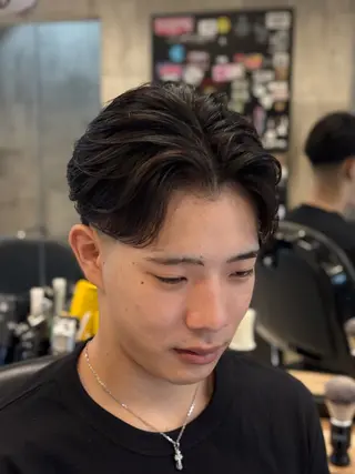 パーマ メンズ 🧬渋谷メンズ特化 ソウタ|店長🧬のヘアスタイル