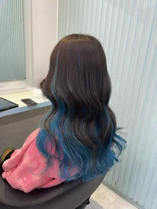 ロング カラー ブリーチカラー 🩵MIZUKIのヘアスタイル