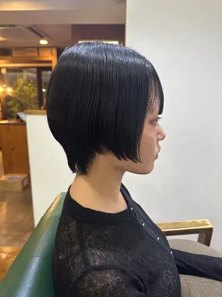 ショート 原田 梨乃のヘアスタイル