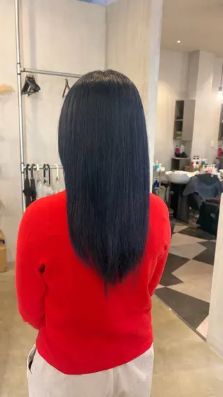 ロング カラー 金木 洸瑠のヘアスタイル