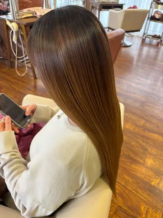 ロング 畑 龍司のヘアスタイル