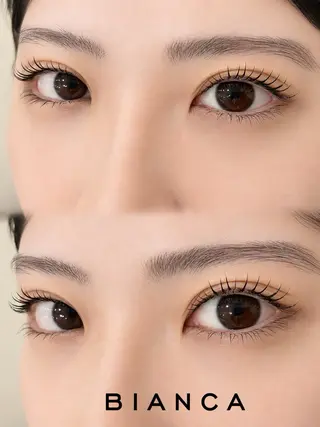 マツエク・マツパ Bianca恵比寿 Natsuki💫のマツエク・マツパデザイン