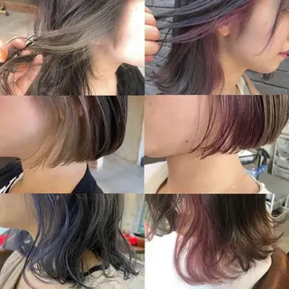 ショート カラー tripletta トリプレッタのヘアスタイル