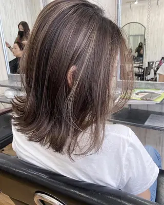 ショート カラー 夜23時まで予約🉑 reverieあきらのヘアスタイル