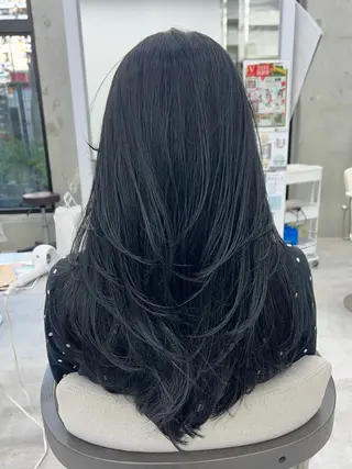 セミロング 似合わせレイヤー カット/naruのヘアスタイル