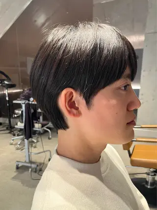 ショート メンズ davin中目黒 KATOのヘアスタイル