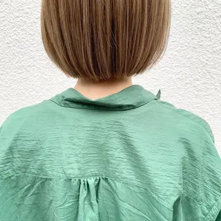 ショート 【ブリーチ髪質改善 パーマ】宮田浩章のヘアスタイル