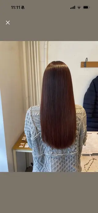 カラー いしばし はるかのヘアスタイル