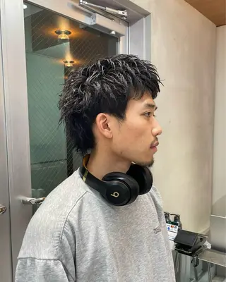 ショート カラー メンズ 🤍ブリーチなしカラ ー/渋谷/YUU🤍のヘアスタイル
