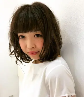 ミディアム トータルビューティー K:R鶴川のヘアスタイル