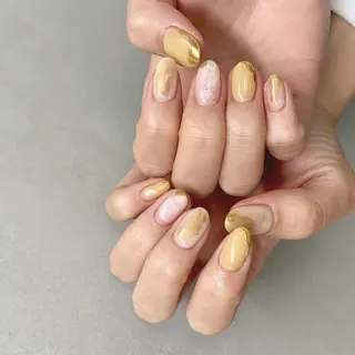 ネイル 新宿ニュアンスネイル makotoのネイルデザイン