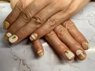 ショート ネイル 中村 梨奈のネイルデザイン