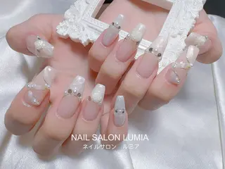 ネイル ネイルサロン ルミア Lumia 店長施術のネイルデザイン
