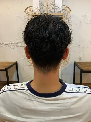 パーマ メンズ 透明感カラー/ chisaのヘアスタイル