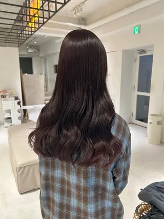 セミロング 透明感カラー✮*｡ﾟ ayunaのヘアスタイル