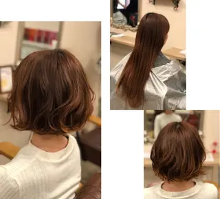 ショート 山本 早織のヘアスタイル