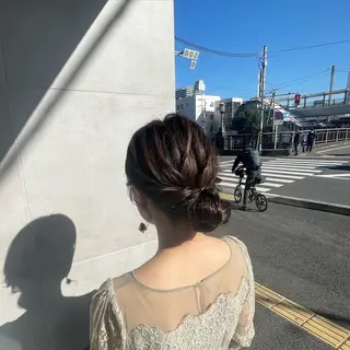 ロング ヘアアレンジ このみ/透明感カラー /ヘアアレンジ🫧のヘアスタイル