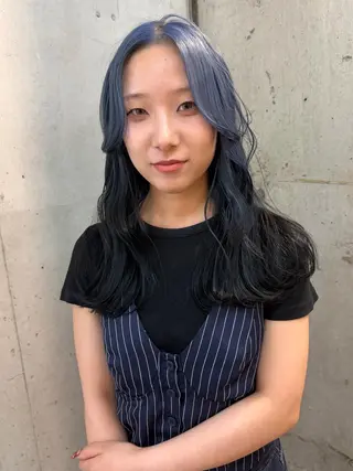 ロング カラー SHOTO ハイトー ン/ブロンドカラーのヘアスタイル