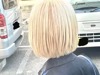ミディアム カラー 艶カラー/ ケアカラー/ゆうきのヘアスタイル