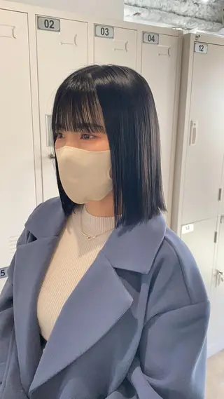 ミディアム カラー ♡レイヤーカット れお♡のヘアスタイル