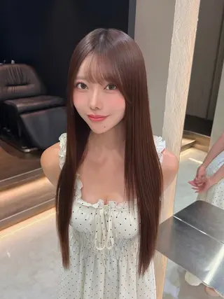 ロング 🫧髪質改善 講師🫧🍎幹細胞のヘアスタイル