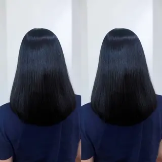 セミロング 🎀艶カラー/ヘアメ しおり🎀のヘアスタイル