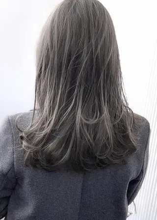 ミディアム misa🫧ナチュラ ル縮毛矯正/髪質改善のヘアスタイル