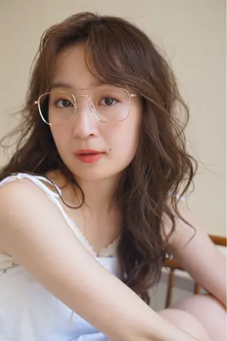 セミロング カラー パーマ ヘアアレンジ 髪質改善ストレート✨ パーマヘア✨YUKIのヘアスタイル