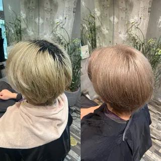 カラー 🦋Lond🦋 manakaのヘアスタイル