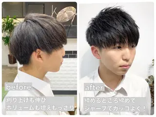 メンズ topstylist 満足度⭐️堀川星哉のヘアスタイル