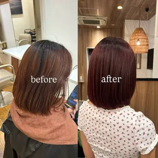 カラー 根本 琴子のヘアスタイル