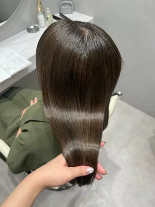 セミロング カラー 銀座マンツーマン♡ 艶髪/佐藤カコのヘアスタイル