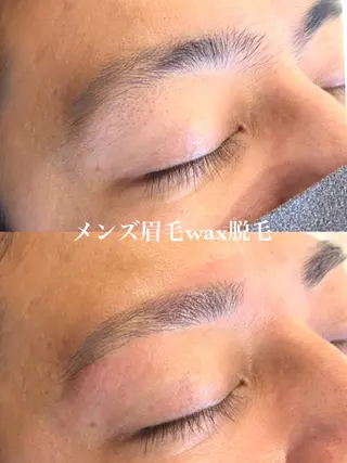 メンズ アイブロウ Vorne Monterのマツエク・マツパデザイン