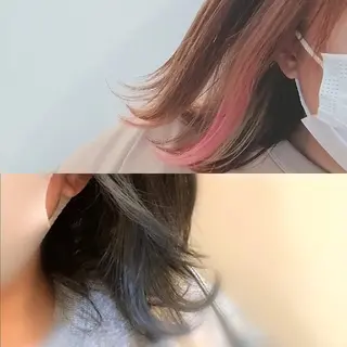 カラー ソウワ ヒナコのヘアスタイル
