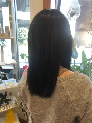 セミロング カラー GOURIKI jr 🌿‬MIKUのヘアスタイル