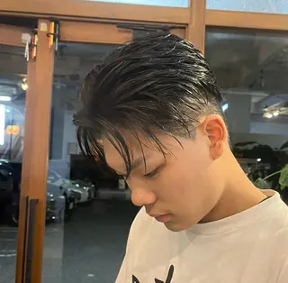 メンズ 市道 翼のヘアスタイル