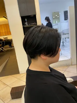 ショート 大澤 翔のヘアスタイル