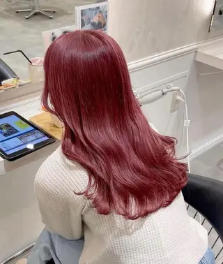カラー ロング 🎆浴衣着付け👘 ✨ヘアセット🐹のヘアスタイル