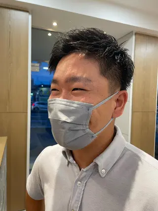 ショート メンズ 後藤 澪のヘアスタイル
