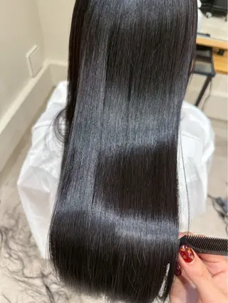 ロング カラー 【e's】鎌倉/義樹 /ヘアカラーのヘアスタイル