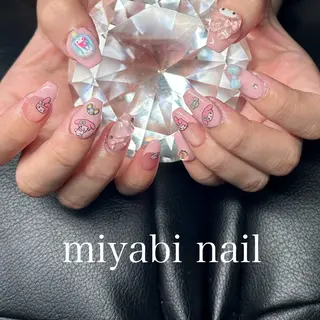 ネイル miyabi nail 桂川駅近くのネイルデザイン
