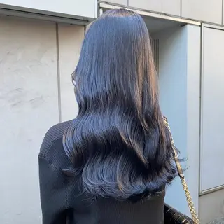 ミディアム カラー ハッシュカット/レイ ヤーカットArataのヘアスタイル