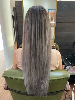 ロング 下林 雅明のヘアスタイル