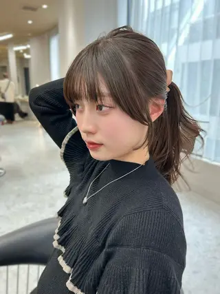 ロング 木串 楽人のヘアスタイル
