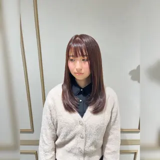 ミディアム 似合わせレイヤー/ 髪質改善/長瀬叶翔のヘアスタイル