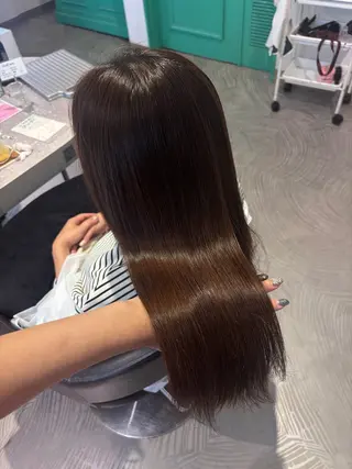 ロング 透明感カラー/ 赤み消し🤍ricoのヘアスタイル
